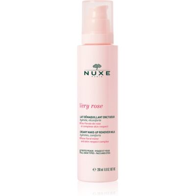 Nuxe Very Rose Creamy Make-up Remover Milk Gentle Makeup Removing Lotion for all skin types 200 ml Nuxe Very Rose Creamy Make-up Remover Milk Gentle Makeup Removing Lotion for all skin types 200 ml