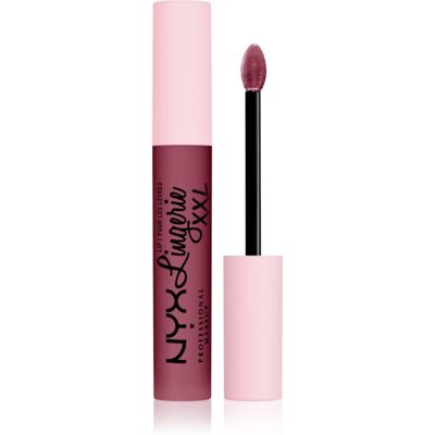 NYX Professional Makeup Lip Lingerie XXL Matte Liquid Lipstick shade Bust ed 4 ml NYX Professional Makeup Lip Lingerie XXL Matte Liquid Lipstick shade Bust ed 4 ml