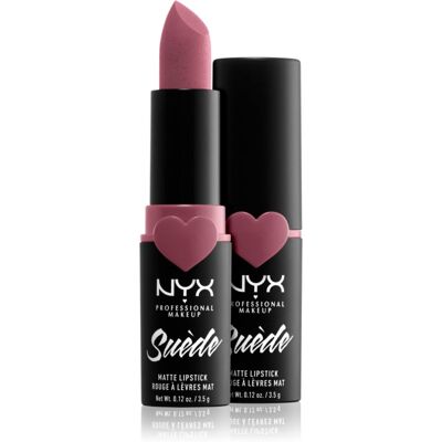 NYX Professional Makeup Suede Matte Lipstick matte lipstick shade 28 Soft Spoken 3.5 g NYX Professional Makeup Suede Matte Lipstick matte lipstick shade 28 Soft Spoken 3.5 g