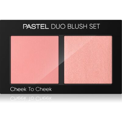 Pastel Profashion Duo Blush Set Cheek To Cheek Blush Palette shade 10 Hot Pink 2x4.3 g Pastel Profashion Duo Blush Set Cheek To Cheek Blush Palette shade 10 Hot Pink 2x4.3 g