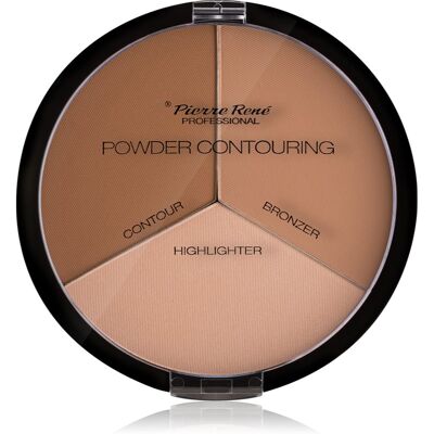 Pierre René Powder Contouring Contouring palette 23 g Pierre René Powder Contouring Contouring palette 23 g