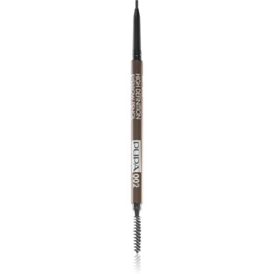 PUPA Milano High Definition Automatic Brow Pencil waterproof shade 002 Brown 0.09 g PUPA Milano High Definition Automatic Brow Pencil waterproof shade 002 Brown 0.09 g