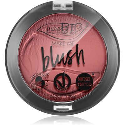 puroBIO Cosmetics Long-lasting Blush Powder Blush shade 06 Cherry Blossom 5,2 g puroBIO Cosmetics Long-lasting Blush Powder Blush shade 06 Cherry Blossom 5,2 g