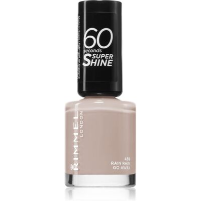 Rimmel 60 Seconds By Rita Ora Nail Polish shade 498 Rain Rain Go Away 8 ml Rimmel 60 Seconds By Rita Ora Nail Polish shade 498 Rain Rain Go Away 8 ml