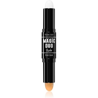 Rude Cosmetics Magic Duo Two-Tone Contouring Stick shade Light 4.5 g Rude Cosmetics Magic Duo Two-Tone Contouring Stick shade Light 4.5 g
