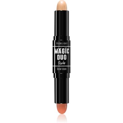 Rude Cosmetics Magic Duo Two-Tone Contouring Stick shade Medium 4.5 g Rude Cosmetics Magic Duo Two-Tone Contouring Stick shade Medium 4.5 g