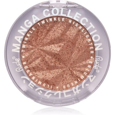 Rude Cosmetics Manga Collection Twinkle Twinkle Highlighter Professional Highlight Pressed Powder shade Rudeko's Dragon 4 g Rude Cosmetics Manga Collection Twinkle Twinkle Highlighter Professional Highlight Pressed Powder shade Rudeko's Dragon 4 g