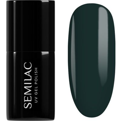 Semilac UV Hybrid Into Her Tenderness Gel Nail Polish shade 422 Deep Forest Green 7 ml Semilac UV Hybrid Into Her Tenderness Gel Nail Polish shade 422 Deep Forest Green 7 ml