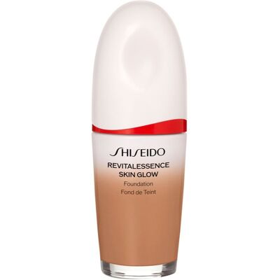 Shiseido Revitalessence Skin Glow Foundation Light Foundation with Brightening Effect SPF 30 shade Sunstone 30 ml Shiseido Revitalessence Skin Glow Foundation Light Foundation with Brightening Effect SPF 30 shade Sunstone 30 ml