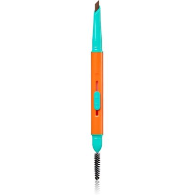 Trouble Maker Feral Brow Blade Eyebrow Pencil with 2-in-1 brush shade Medium Brown 0.12 g Trouble Maker Feral Brow Blade Eyebrow Pencil with 2-in-1 brush shade Medium Brown 0.12 g