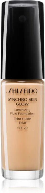 Shiseido Synchro Skin Glow Luminizing Fluid Foundation Illuminating Foundation SPF 20 Shade Golden 4 30 ml