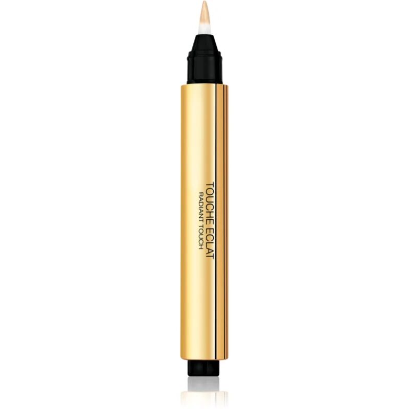 Yves Saint Laurent Touche Éclat Radiant Touch Highlighter with Light-reflecting Pigments in Pen for All Skin Types Shade 0 Lait Lumiere / Luminous Milk 2.5 ml