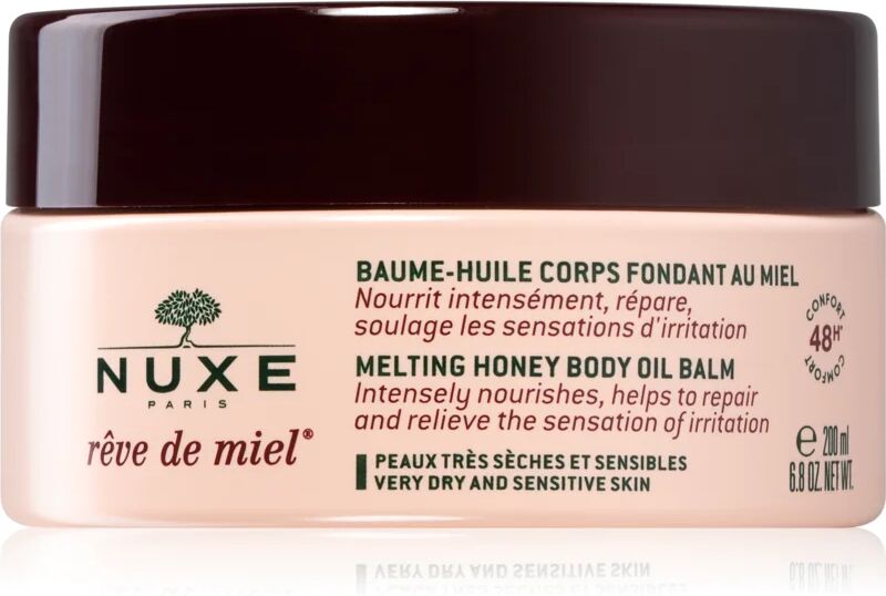 Nuxe Rêve de Miel Body Oil Balm For Dry and Sensitive Skin 200 ml