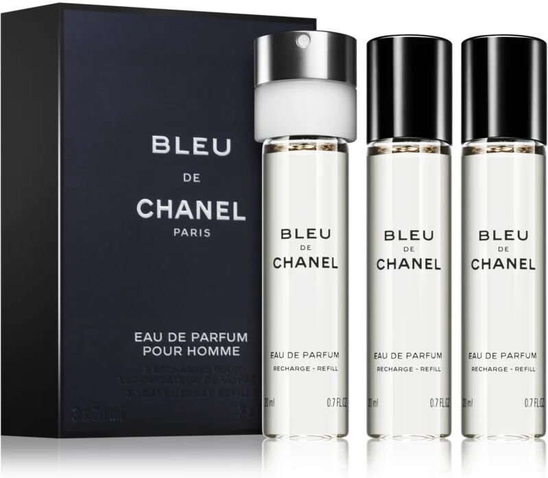 Chanel Bleu de Chanel Eau de Parfum for Men 3 x 20 ml