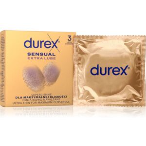 Durex Sensual Extra Lube condoms 3 pc Durex Sensual Extra Lube condoms 3 pc