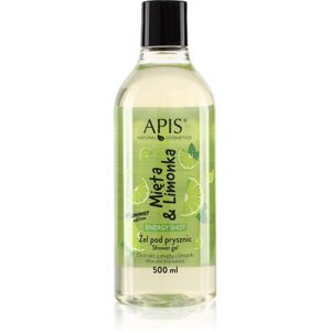 Apis Natural Cosmetics Energy Shot Mint & Lime Energising Shower Gel 500 ml Apis Natural Cosmetics Energy Shot Mint & Lime Energising Shower Gel 500 ml