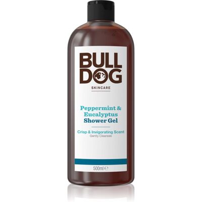 Bulldog Peppermint & Eucalyptus Shower Gel Body Wash for Men 500 ml Bulldog Peppermint & Eucalyptus Shower Gel Body Wash for Men 500 ml