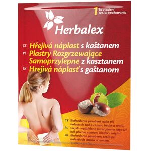 Herbalex Chestnut warm patch Warming Patch with an Enhanced Pain-Killing Effect 1 Ks