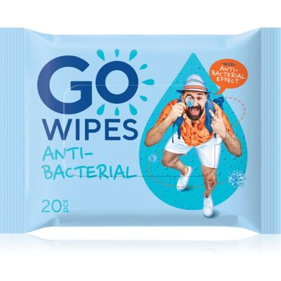 GoWipes Antibacterial Refreshing Wet Wipes with antibacterial effects 20 pc GoWipes Antibacterial Refreshing Wet Wipes with antibacterial effects 20 pc