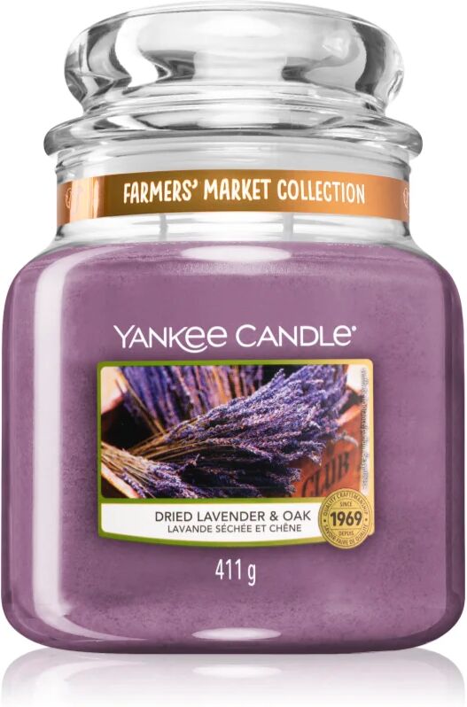 Yankee Candle Dried Lavender & Oak scented candle Classic Large 411 g