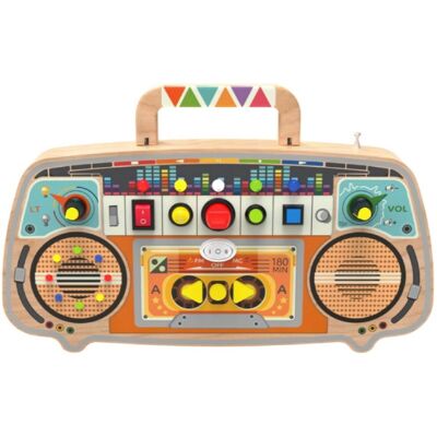 2Kids Toys Activity Board Wooden FM Radio activity toy 12m+ 1 pc 2Kids Toys Activity Board Wooden FM Radio activity toy 12m+ 1 pc