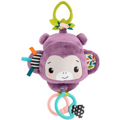 Fisher Price Fisher-Price The-Go Purple Monkey - Baby Toy Fisher Price Fisher-Price The-Go Purple Monkey - Baby Toy