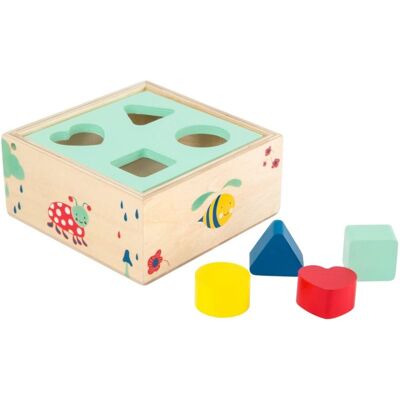 Small foot Shape-Fitting Cube Forest activity puzzle toy wooden 12 m+ 5 pc Small foot Shape-Fitting Cube Forest activity puzzle toy wooden 12 m+ 5 pc