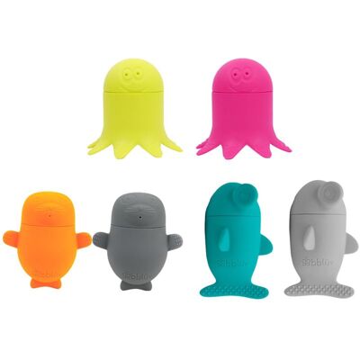 BBLÜV Büddies bath toy 6 pc BBLÜV Büddies bath toy 6 pc