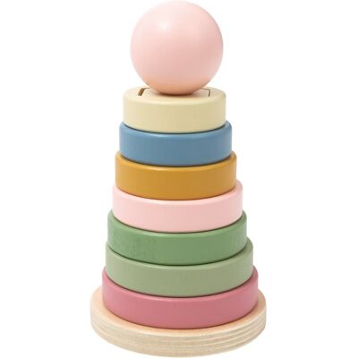 2Kids Toys Stacking Tower Toy stacking rings 12m+ 1 pc 2Kids Toys Stacking Tower Toy stacking rings 12m+ 1 pc