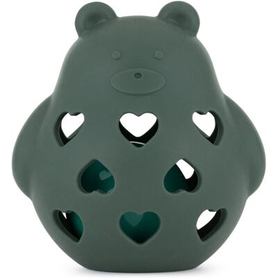 Petite&Mars Bear Basil 0m+ rattle Misty Green 1 pc Petite&Mars Bear Basil 0m+ rattle Misty Green 1 pc