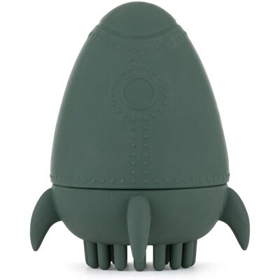Petite&Mars Splashy Rocket 6m+ bath toy Misty Green 1 pc Petite&Mars Splashy Rocket 6m+ bath toy Misty Green 1 pc