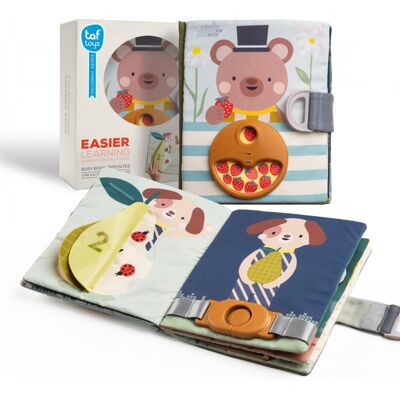 Taf Toys Fantasy Busy Book contrast educational book 1 pc Taf Toys Fantasy Busy Book contrast educational book 1 pc