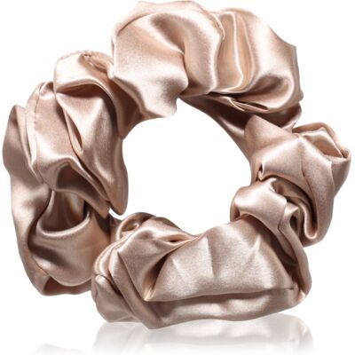Crystallove Silk Scrunchie silk scrunchie Gold 1 pc Crystallove Silk Scrunchie silk scrunchie Gold 1 pc