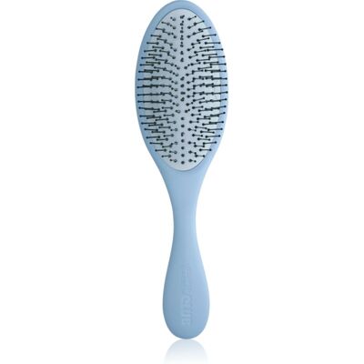 Olivia Garden Club The Reset Wet&Curly Detangling Hairbrush Flat Brush with bag Blue 1 pc Olivia Garden Club The Reset Wet&Curly Detangling Hairbrush Flat Brush with bag Blue 1 pc