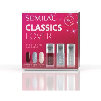 Semilac Set Classics Lover nail polish set Semilac Set Classics Lover nail polish set