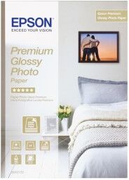 Epson S042155 255gsm A4 Premium Glossy Photo Paper (15 sheets)