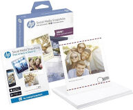 HP 265g HP W2G60A social media self-adhesive snapshot paper, 10x13cm (pack of 25)