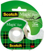 3M Scotch Magic Tape 19mm x 25m on Dispenser