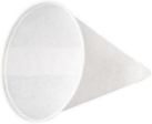 Diversen 4oz Paper Water Drinking Cone Cup White (Pack of 5000) ACPACC04