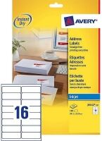 Avery J8162-10 address labels 99.1 x 33.9 mm (160 labels)