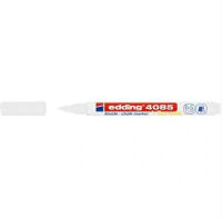 Edding 4085 chalk marker white (1 - 2 mm round)