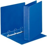 Esselte Essentials Panorama blue binder with 4 D-rings (62mm)