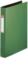 Esselte green A4 ring binder with 23 O-rings