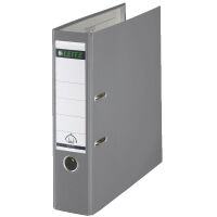 Leitz 1010 grey lever arch file, 80mm