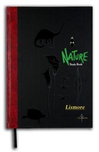 Lismore A4 nature study hardcover notebook black (356)