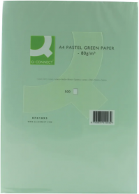 Q-Connect 80g Q-Connect KF01093 green paper, A4 (500 sheets)