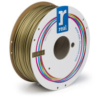 REAL 3D Filament PLA gold 2.85mm 1kg (REAL brand)