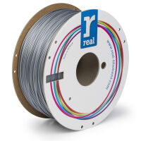 REAL 3D Filament PLA silver 1.75mm 1kg (REAL brand)