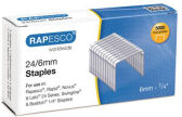 Rapesco 24/6mm Galvanised Staples Box of 1000