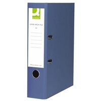Q-Connect KF20020 blue A4 lever arch file, 70mm (10-pack)